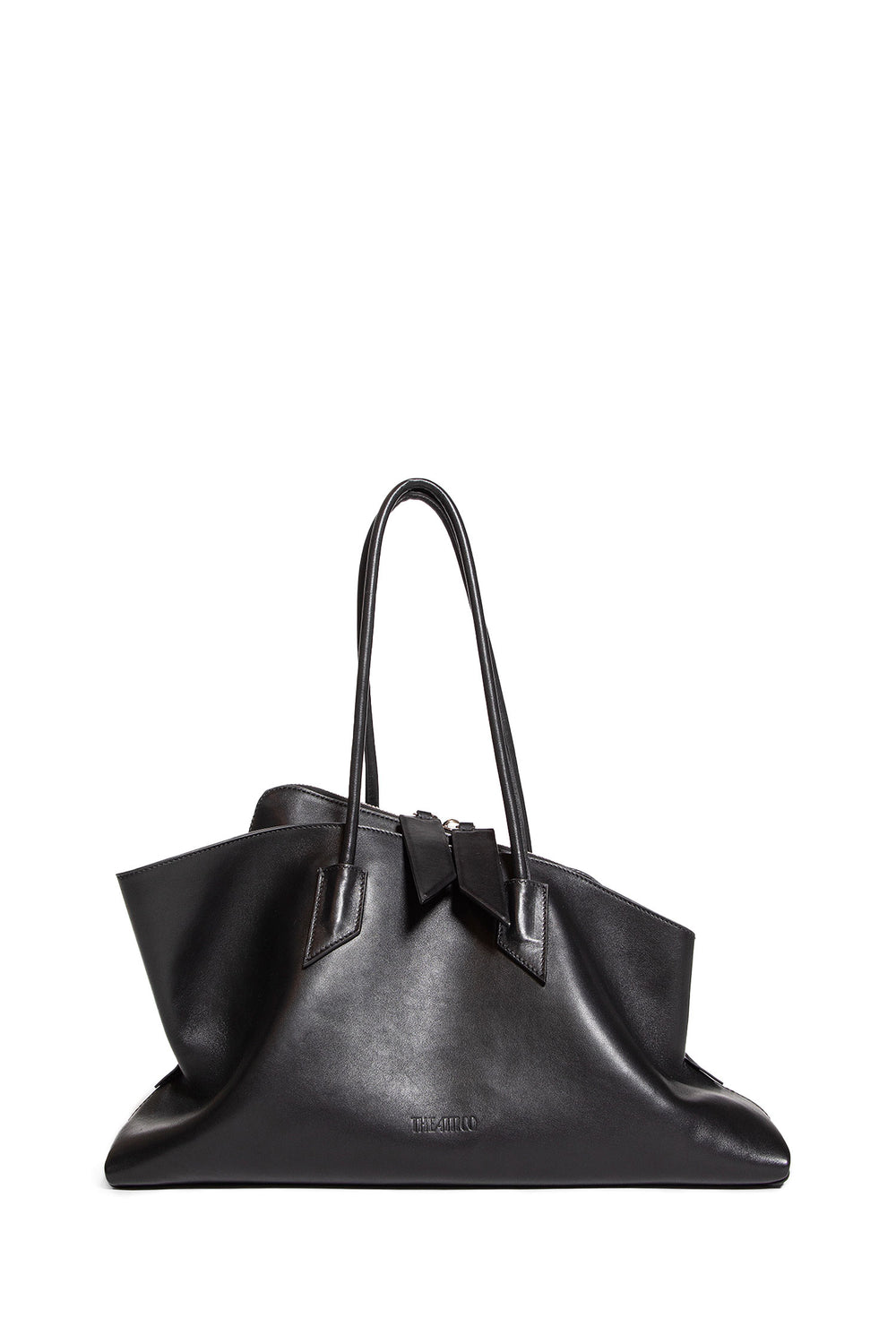 THE ATTICO WOMAN BLACK TOTE BAGS