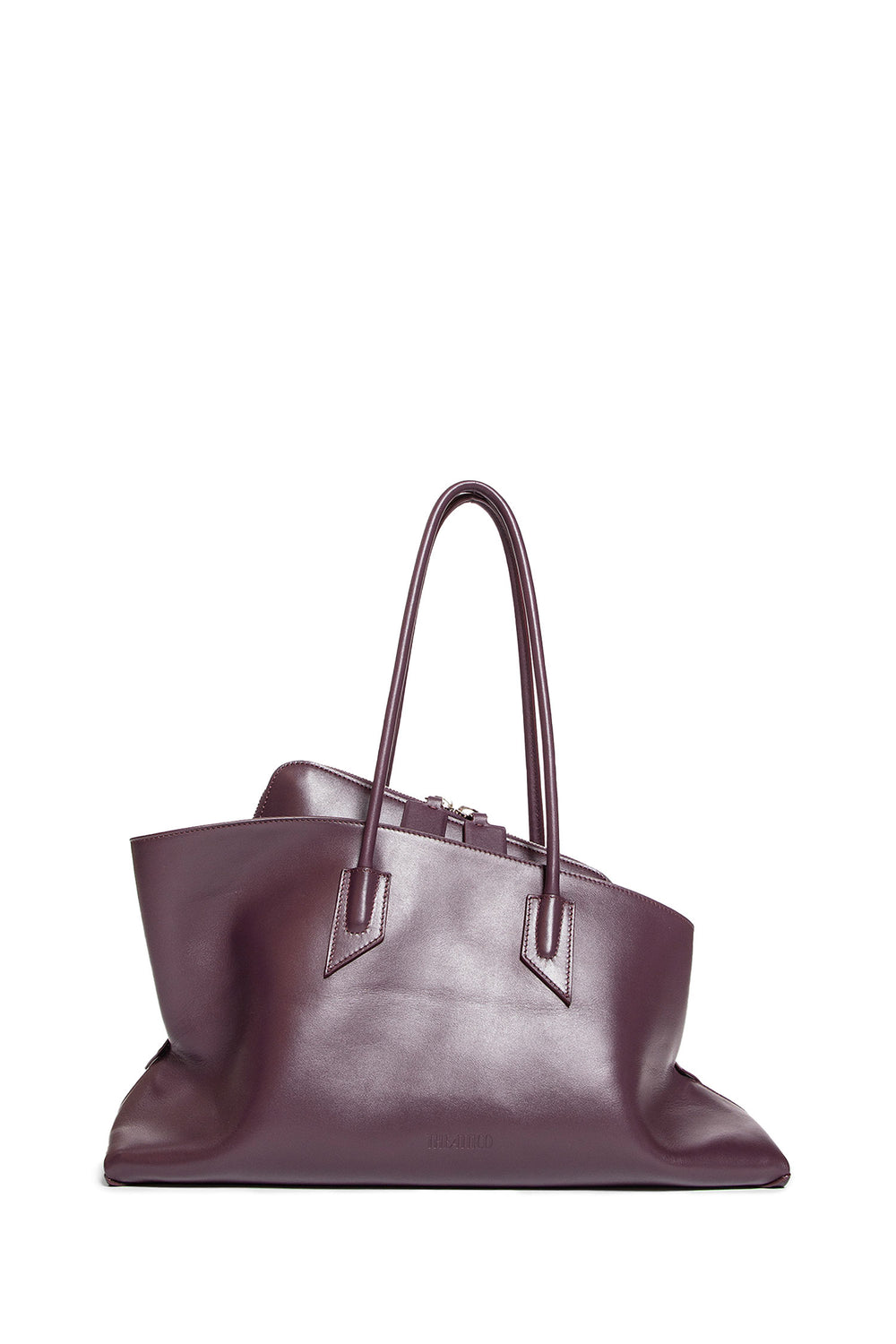 THE ATTICO WOMAN PURPLE TOTE BAGS