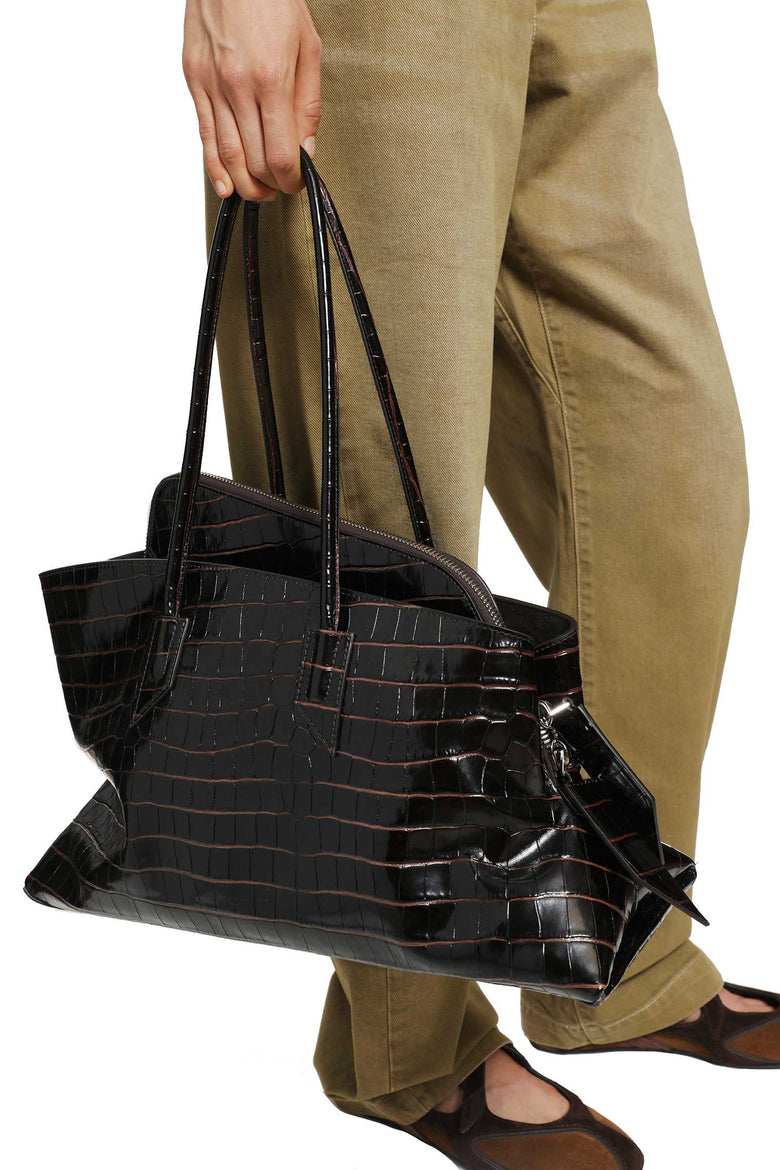 
              THE ATTICO La Passeggiata Medium Top Handle Bag woman
            
