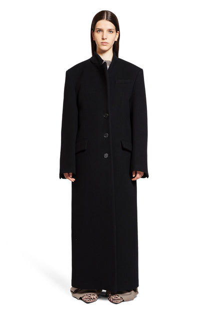 THE ATTICO WOMAN BLACK COATS