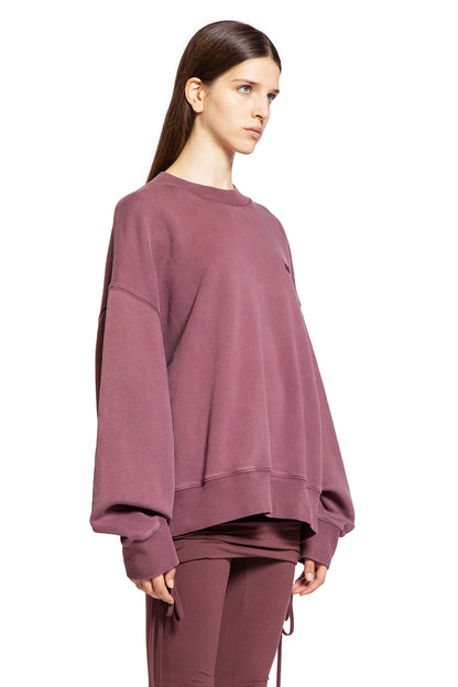 THE ATTICO WOMAN PURPLE SWEATSHIRTS