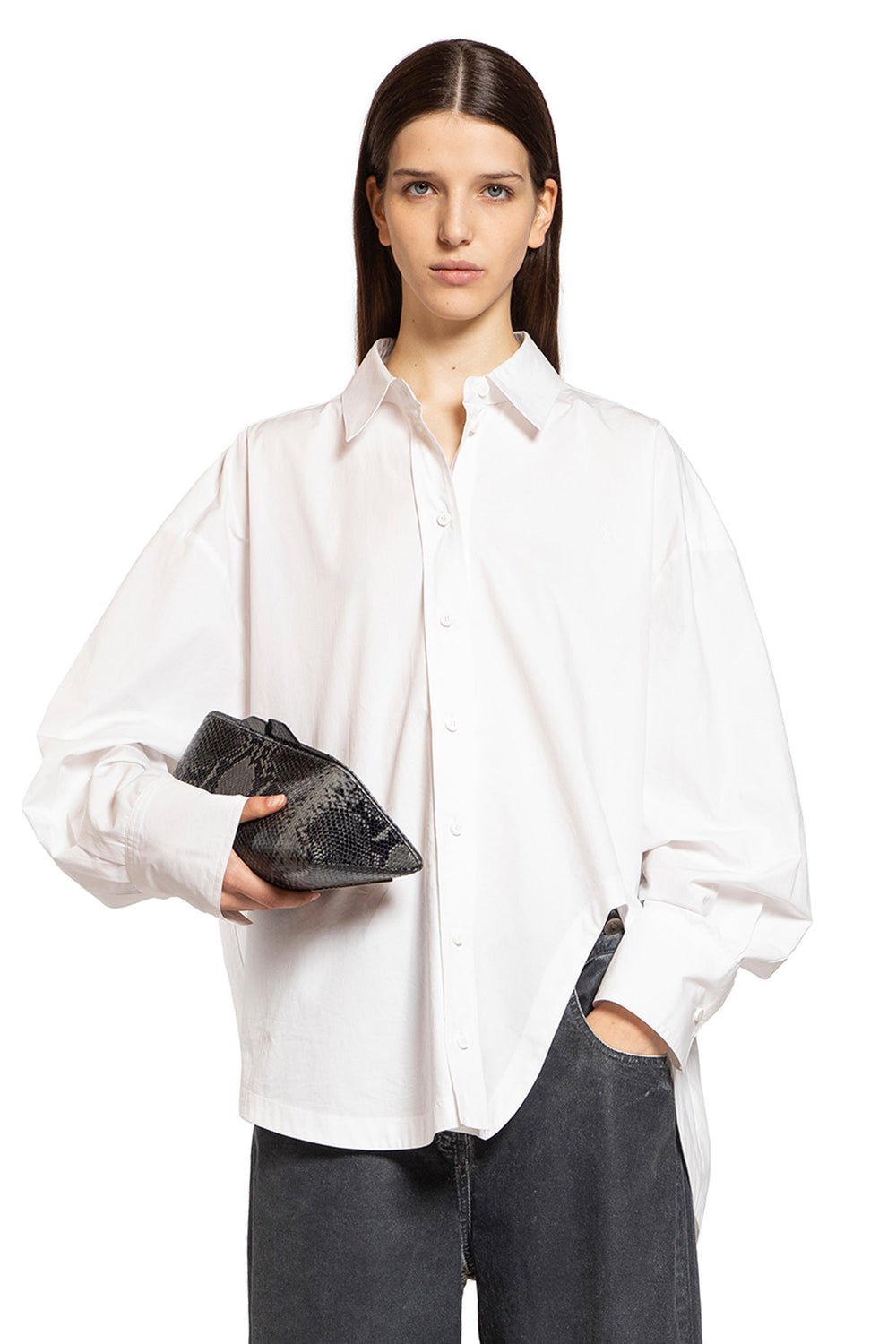 THE ATTICO WOMAN WHITE SHIRTS