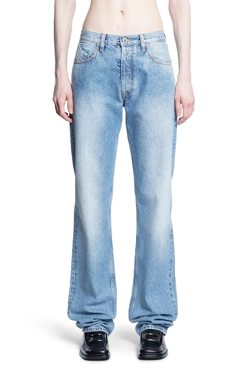 Long Jeans in Glossy Coated Denim - Antonioli.eu
