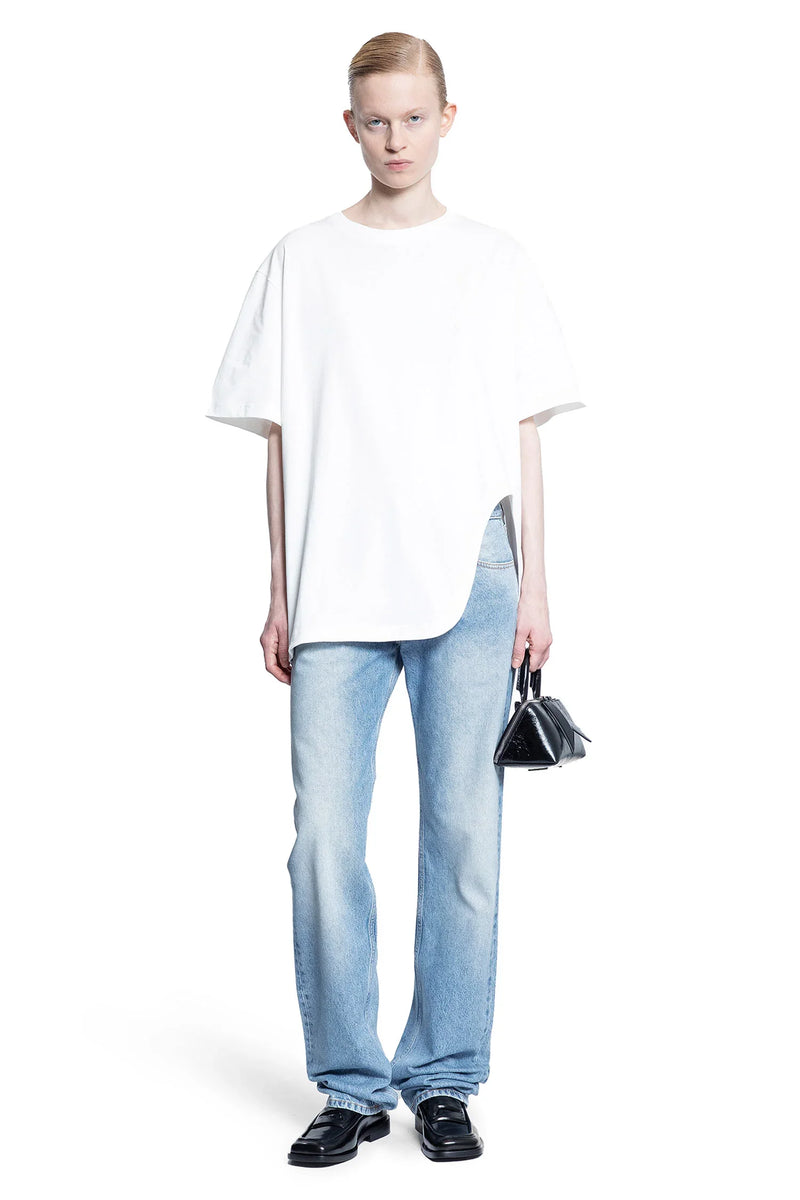 Long Jeans in Glossy Coated Denim - Antonioli.eu