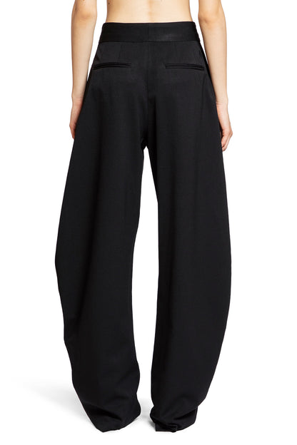 THE ATTICO WOMAN BLACK TROUSERS