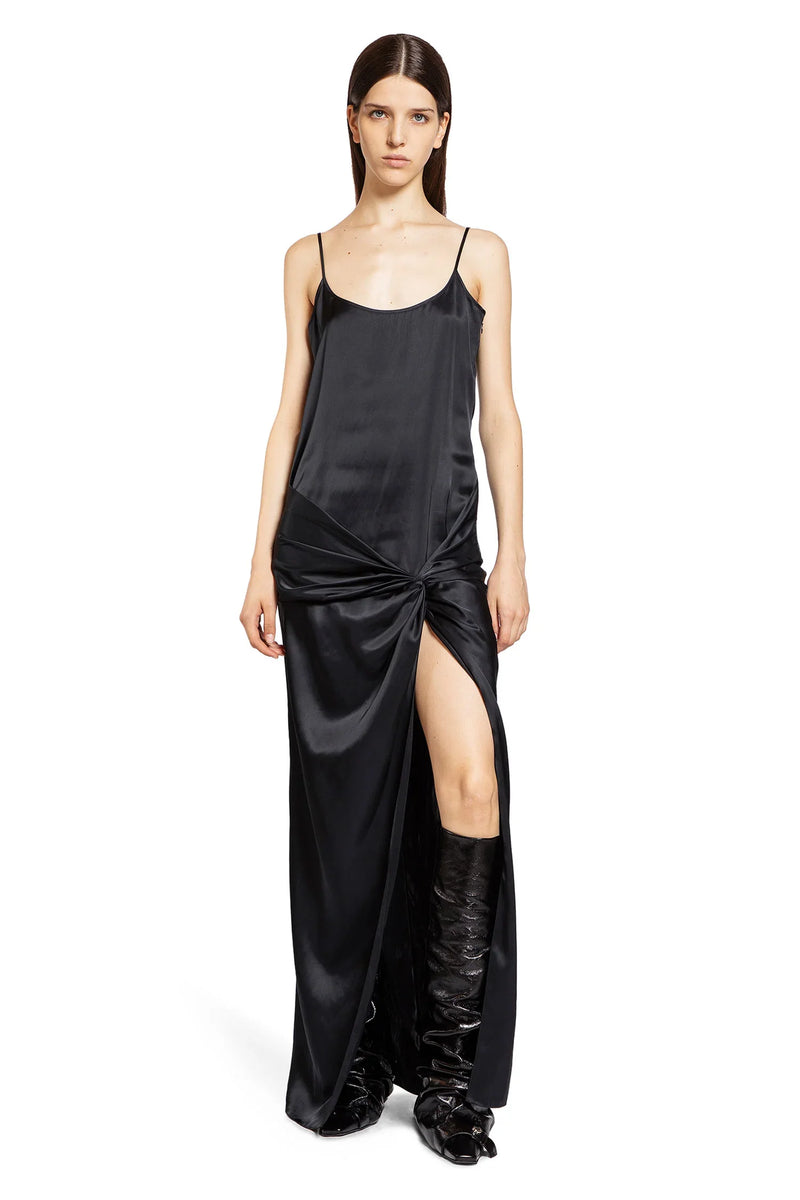 Long Satin Slip Dress - Antonioli.eu