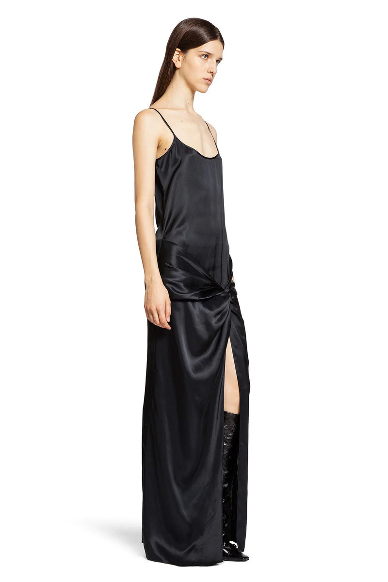 Long Satin Slip Dress - Antonioli.eu