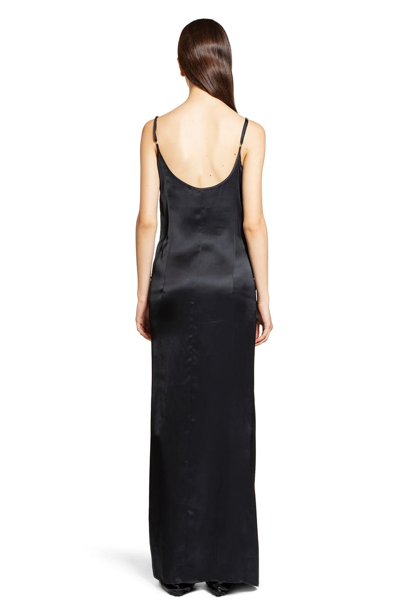 Long Satin Slip Dress - Antonioli.eu