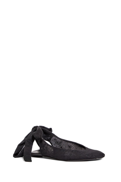 THE ATTICO WOMAN BLACK FLATS