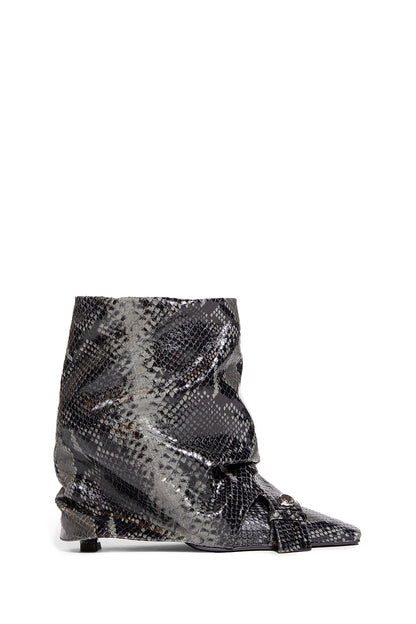 THE ATTICO WOMAN GREY BOOTS