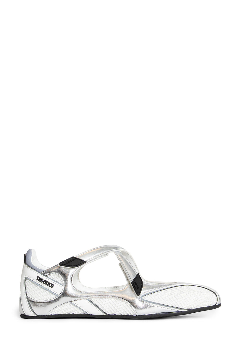 THE ATTICO WOMAN WHITE FLATS