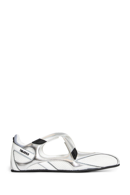 THE ATTICO WOMAN WHITE FLATS