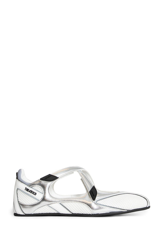 THE ATTICO WOMAN WHITE FLATS