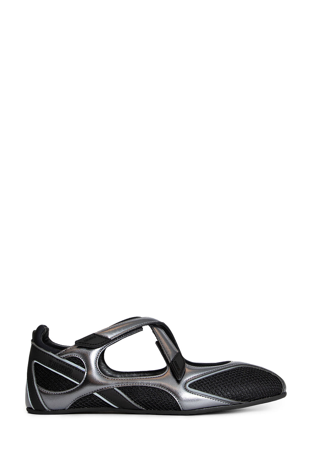 THE ATTICO WOMAN BLACK FLATS