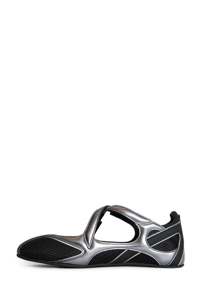 THE ATTICO WOMAN BLACK FLATS