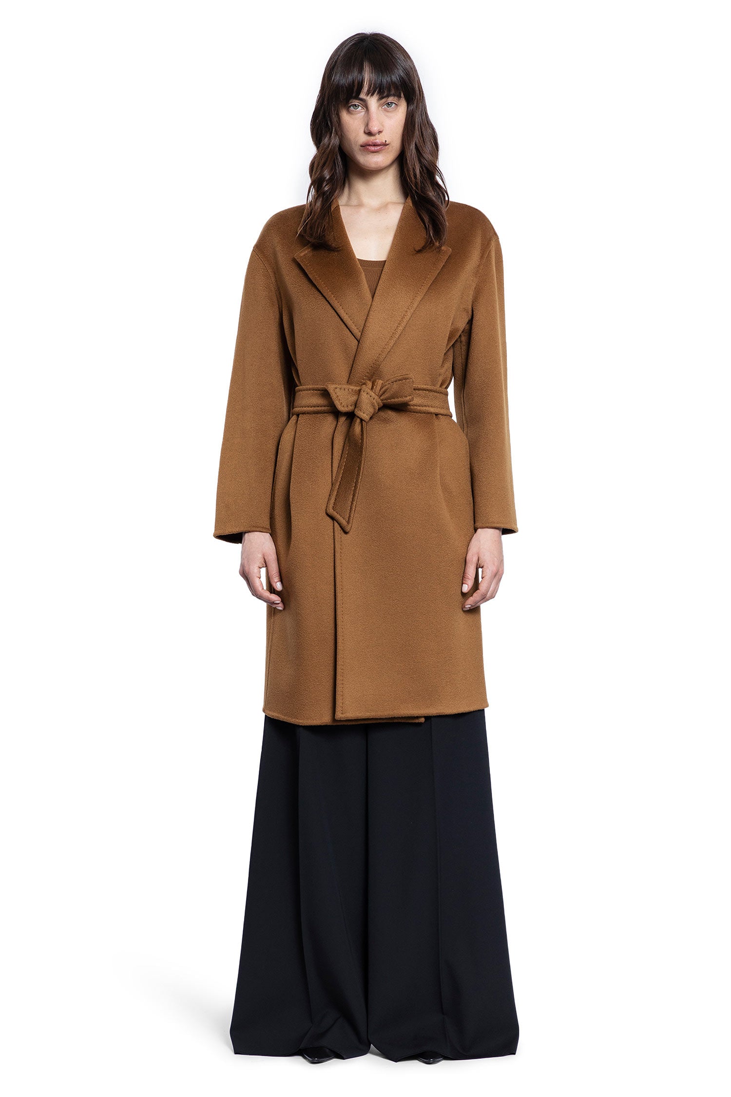 MAX MARA WOMAN BROWN COATS