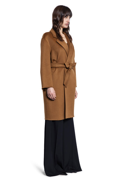 MAX MARA WOMAN BROWN COATS