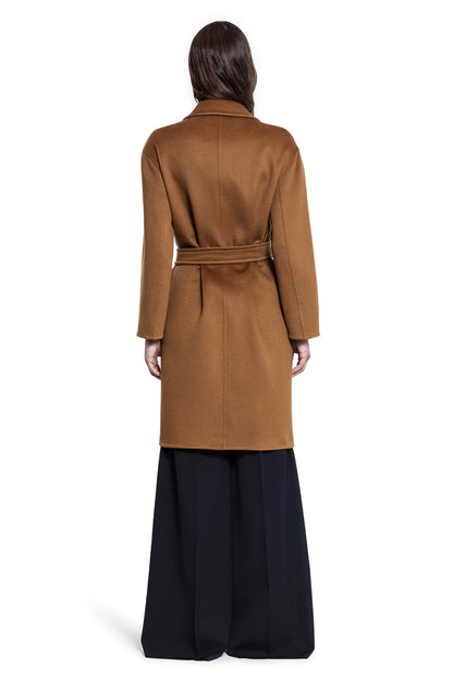 MAX MARA WOMAN BROWN COATS