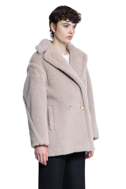 MAX MARA WOMAN BEIGE COATS