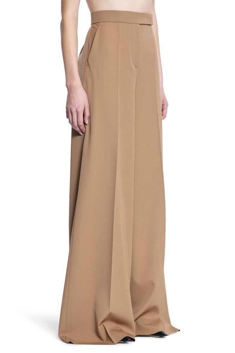 MAX MARA WOMAN BEIGE TROUSERS