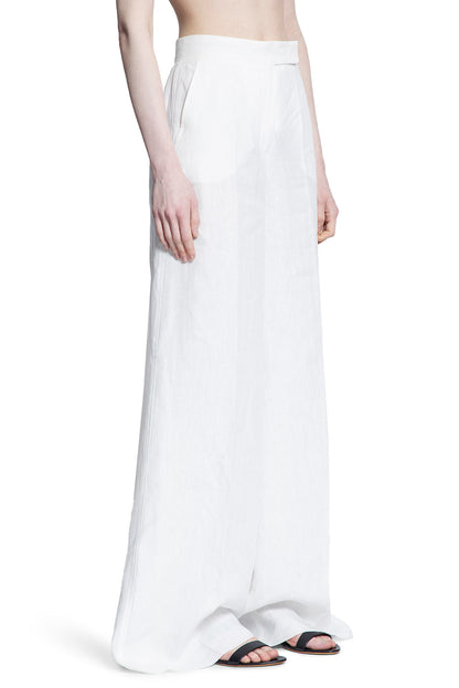 MAX MARA WOMAN WHITE TROUSERS