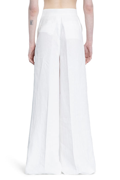 MAX MARA WOMAN WHITE TROUSERS