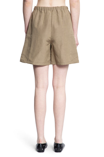 MAX MARA WOMAN BEIGE SHORTS