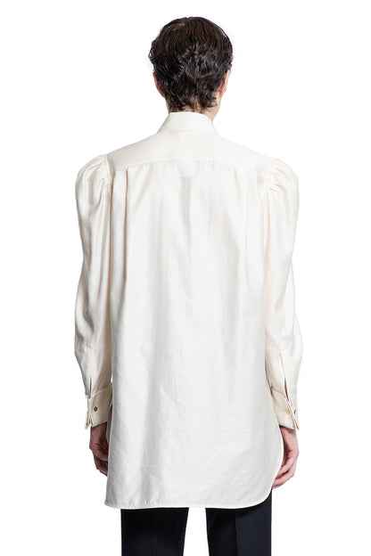 MAX MARA WOMAN OFF-WHITE SHIRTS