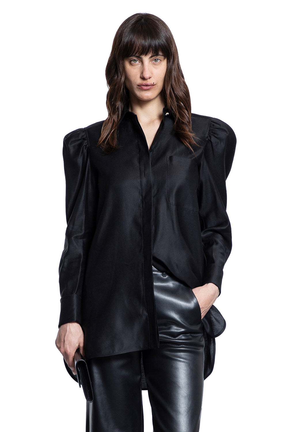 MAX MARA WOMAN BLACK SHIRTS