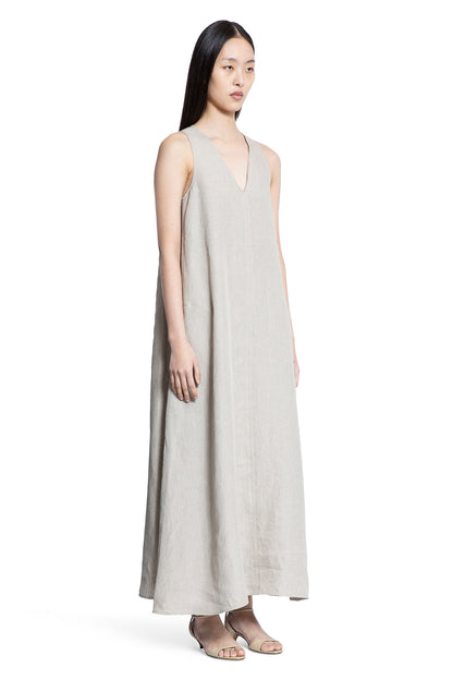 MAX MARA WOMAN BEIGE DRESSES