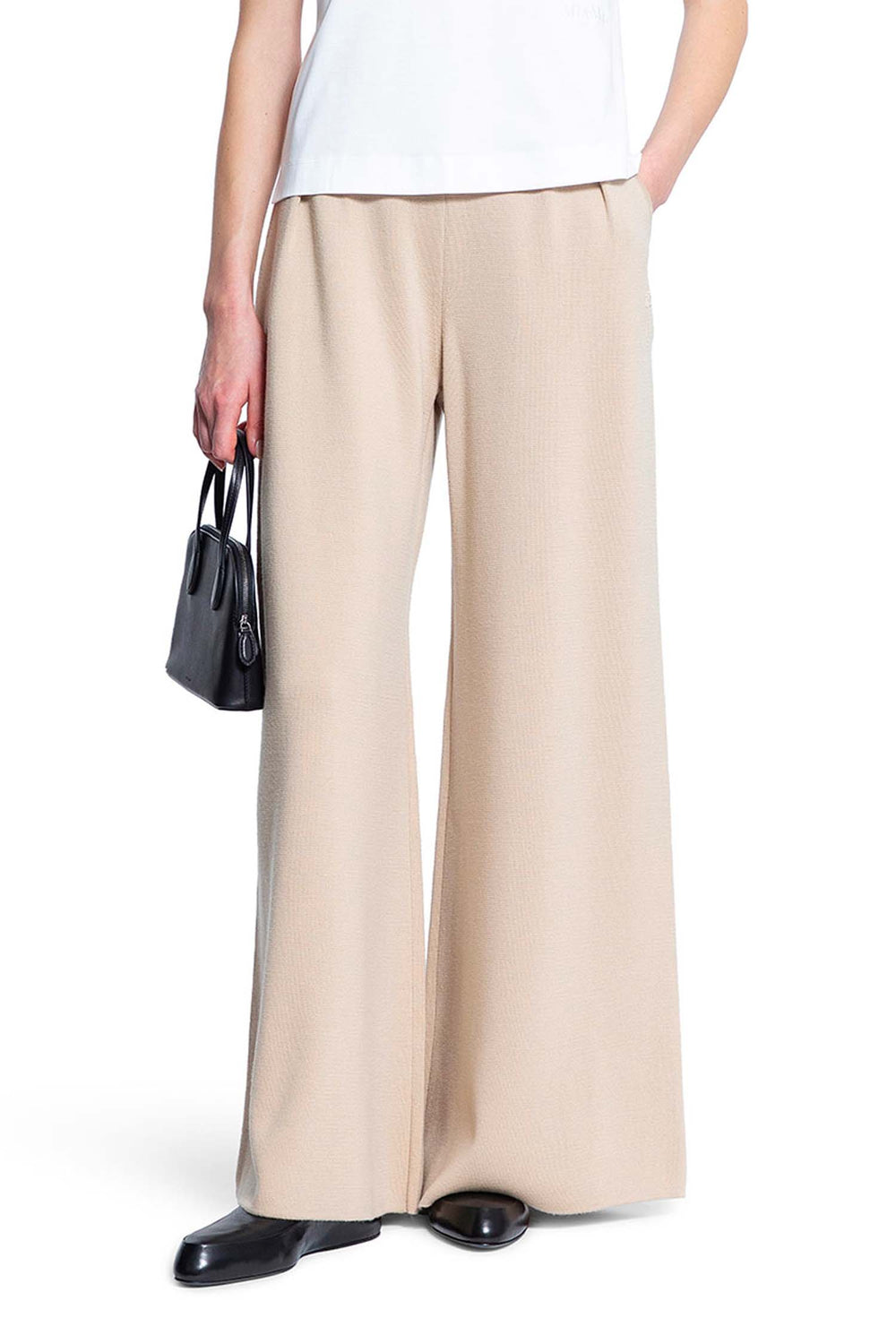 MAX MARA WOMAN BEIGE TROUSERS