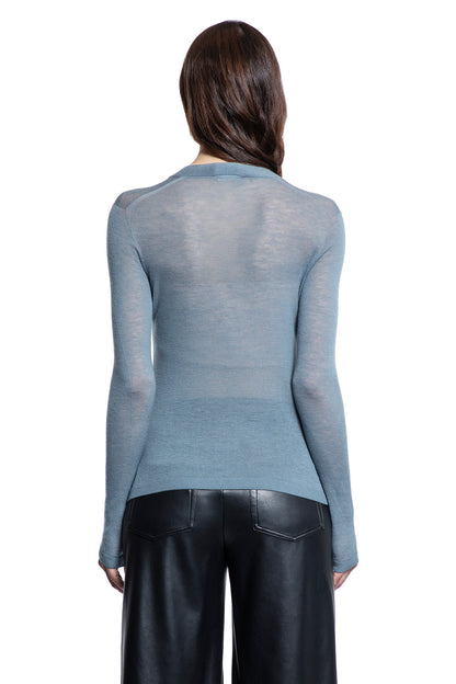 MAX MARA WOMAN BLUE KNITWEAR