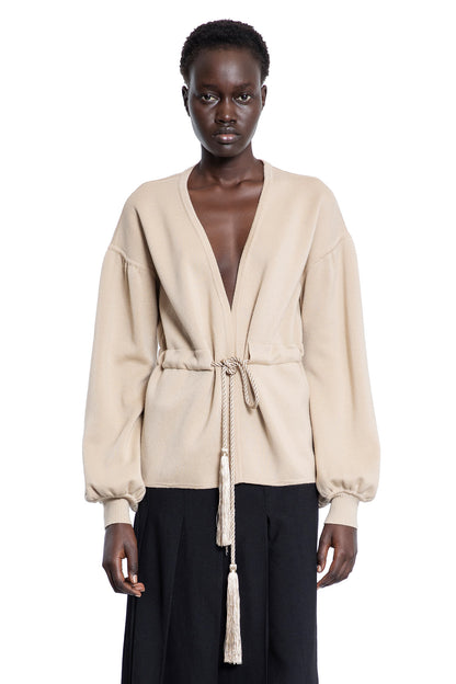 MAX MARA WOMAN BEIGE KNITWEAR