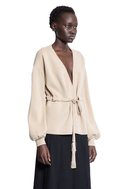 MAX MARA WOMAN BEIGE KNITWEAR