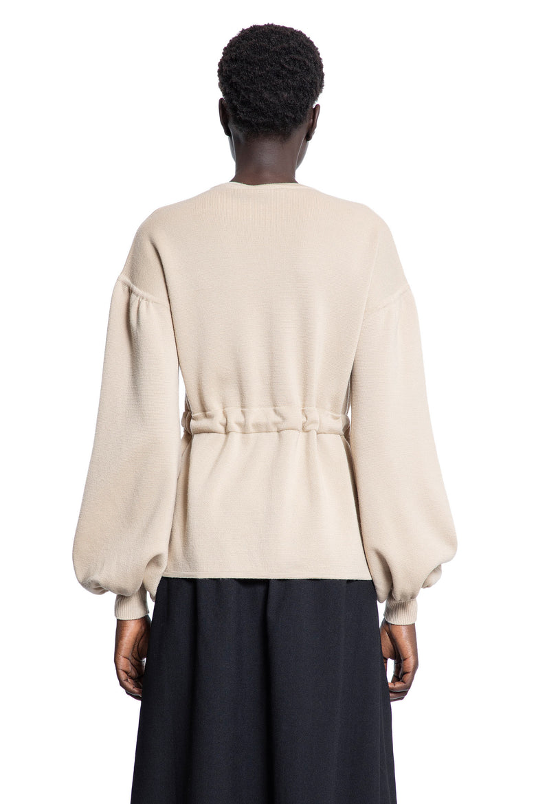 MAX MARA WOMAN BEIGE KNITWEAR