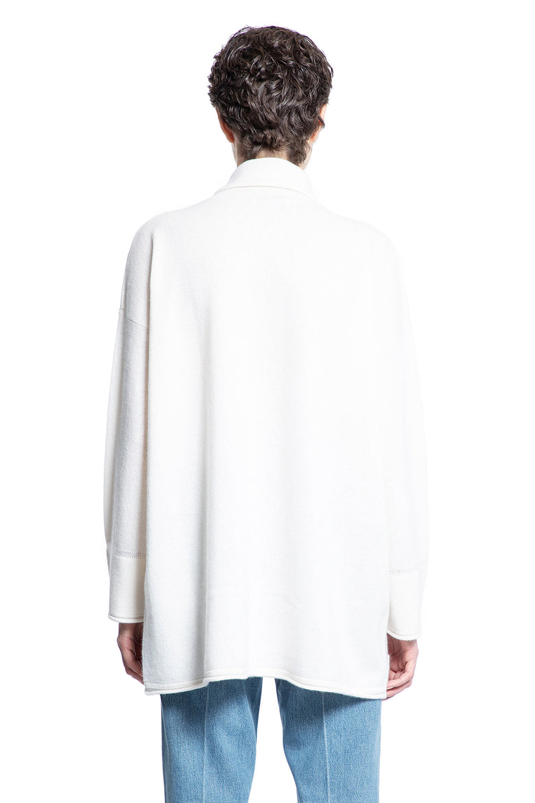 MAX MARA WOMAN OFF-WHITE KNITWEAR