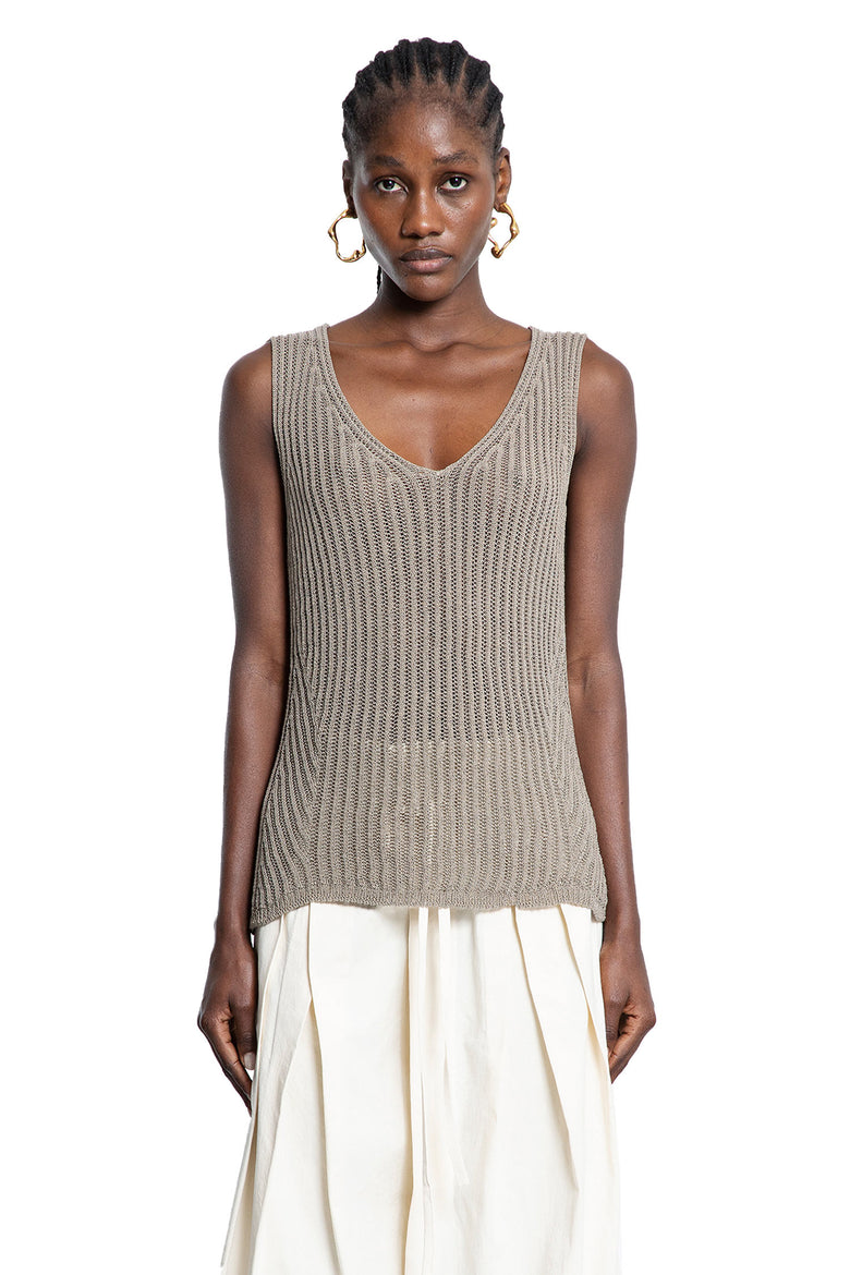 MAX MARA WOMAN BEIGE TOPS