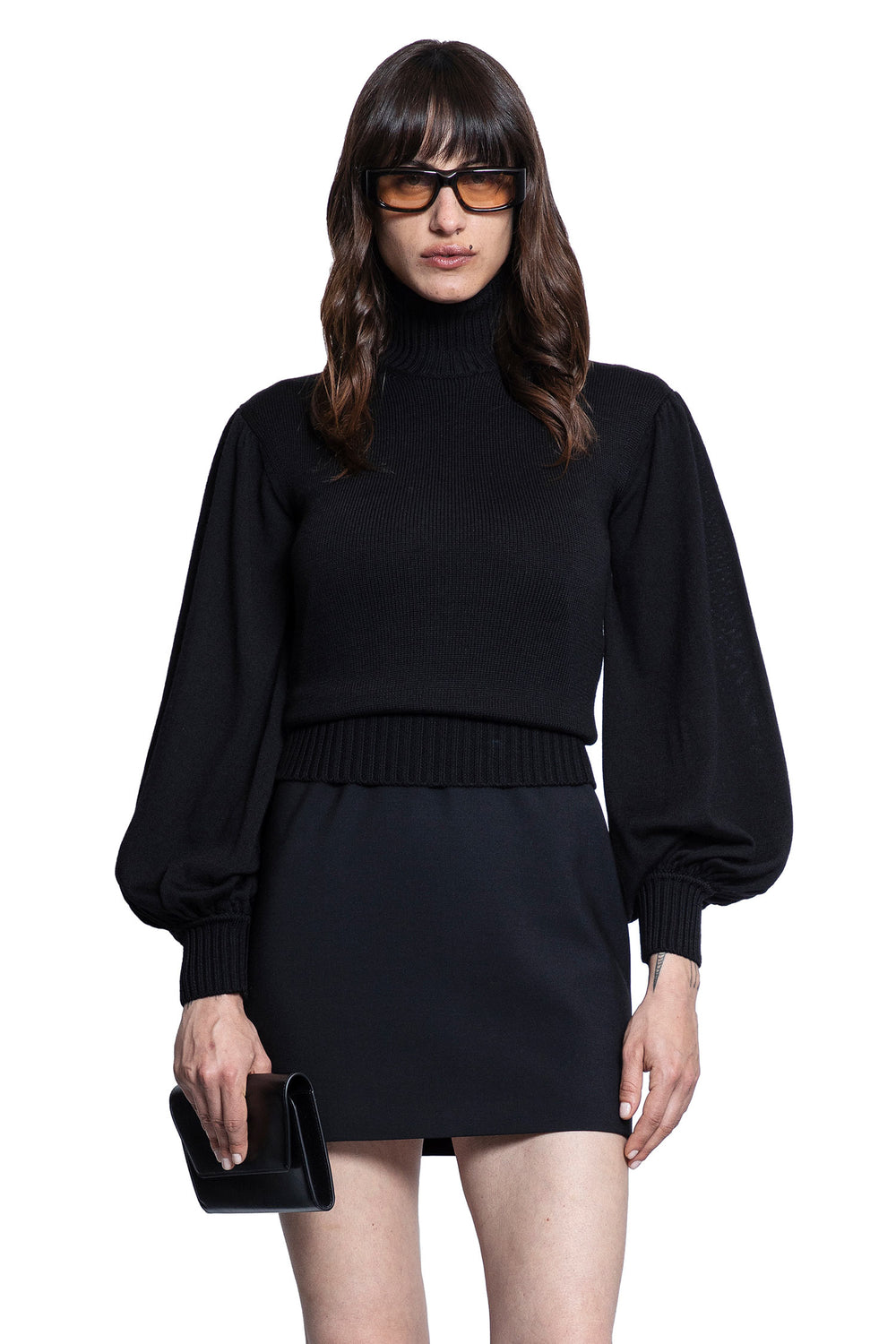 MAX MARA WOMAN BLACK KNITWEAR