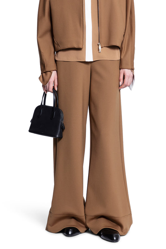 MAX MARA WOMAN BROWN TROUSERS