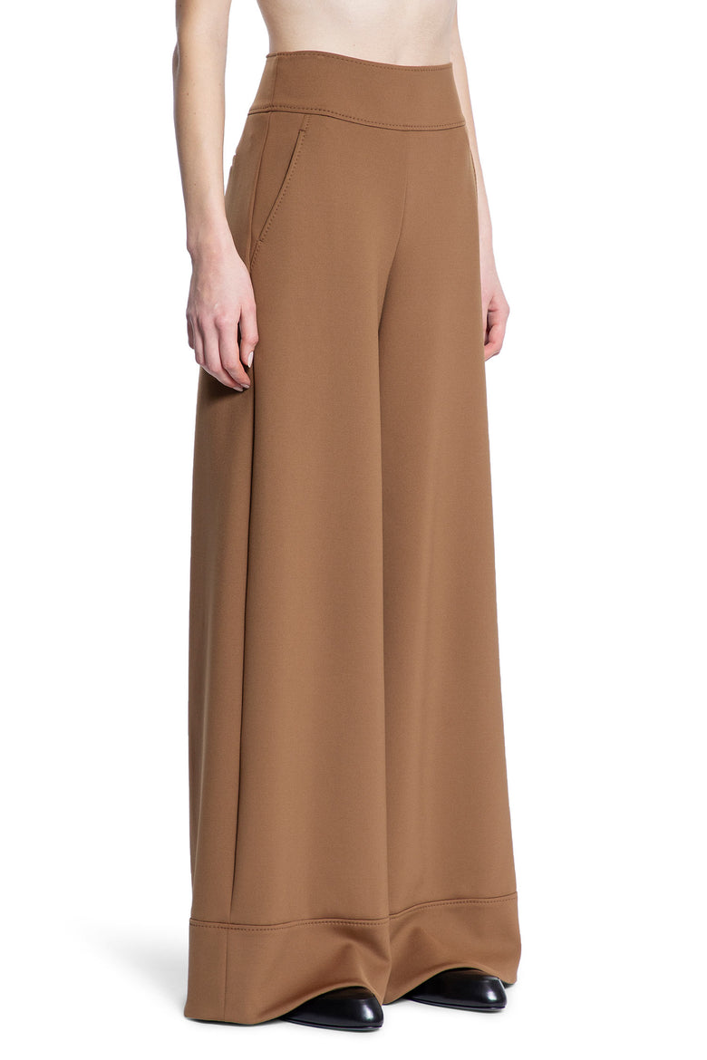 MAX MARA WOMAN BROWN TROUSERS