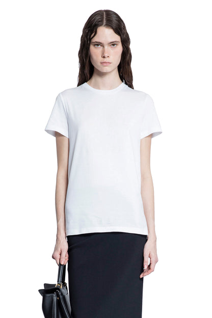 MAX MARA WOMAN WHITE T-SHIRTS & TANK TOPS