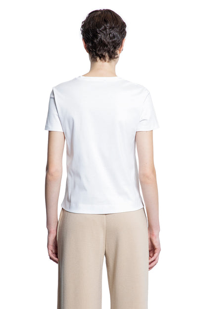 MAX MARA WOMAN WHITE T-SHIRTS & TANK TOPS