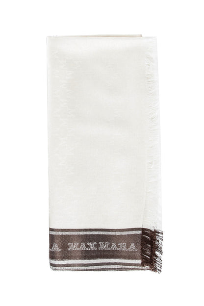 MAX MARA WOMAN WHITE SCARVES