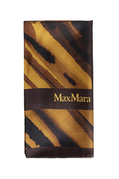 MAX MARA WOMAN BROWN SCARVES