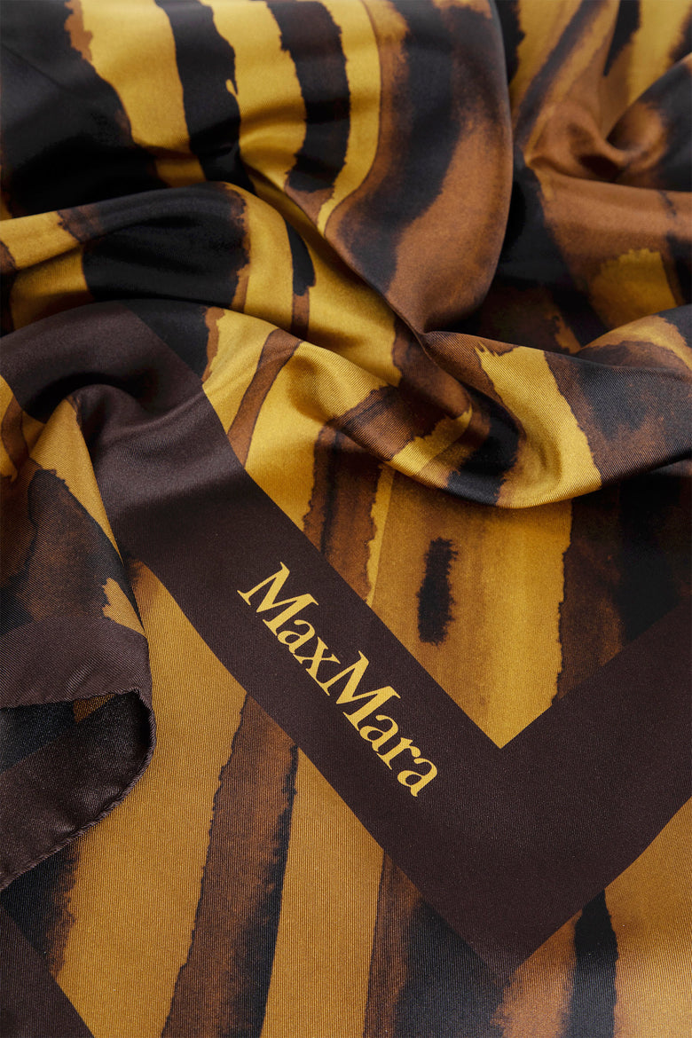 MAX MARA WOMAN BROWN SCARVES