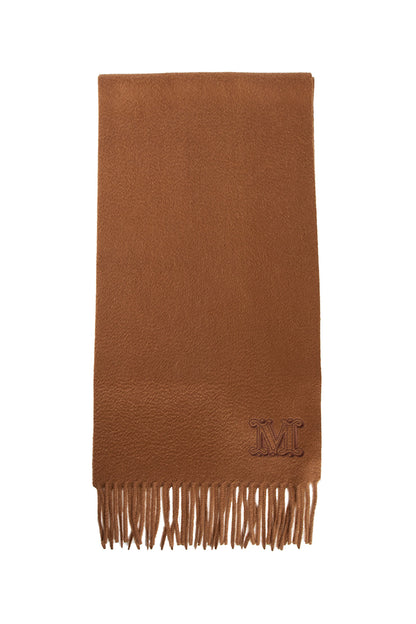 MAX MARA WOMAN BROWN SCARVES