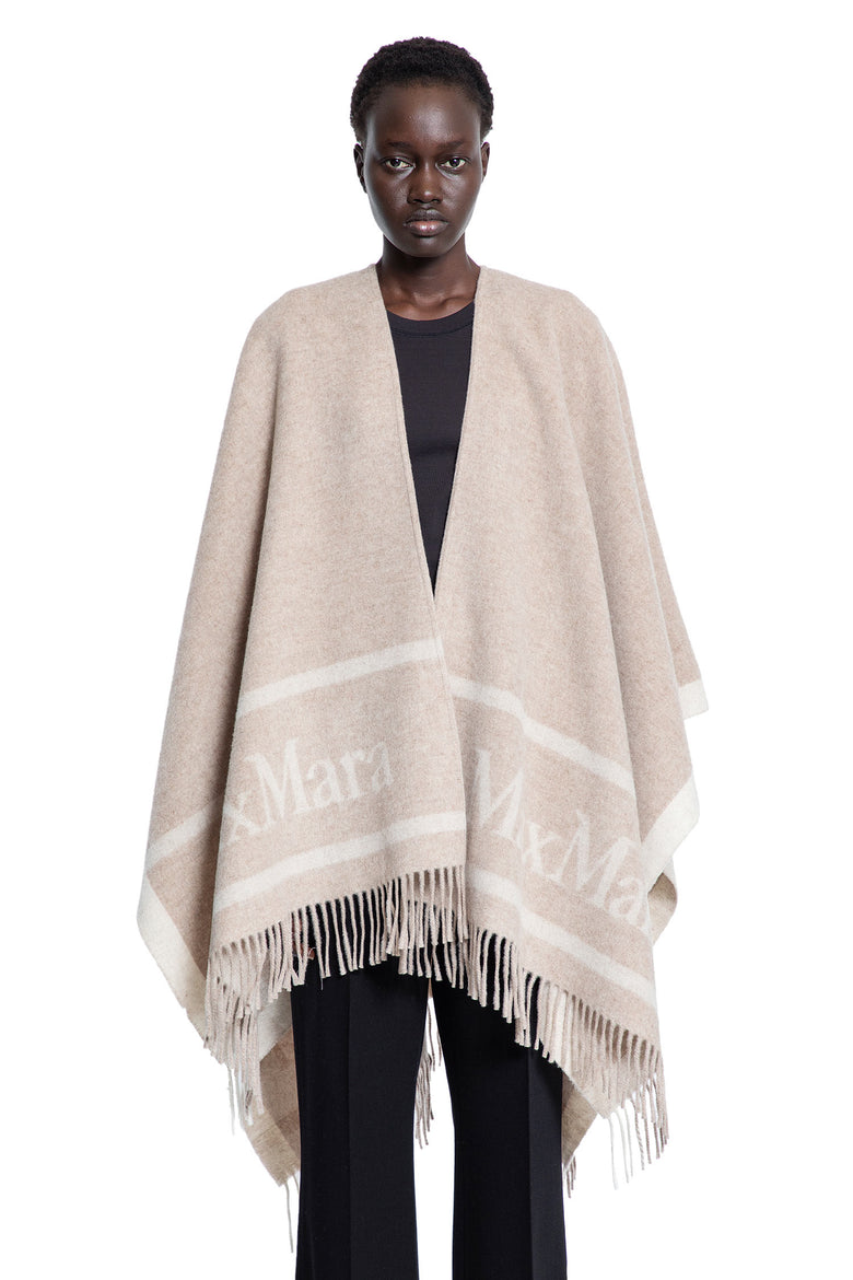 MAX MARA WOMAN BEIGE COATS