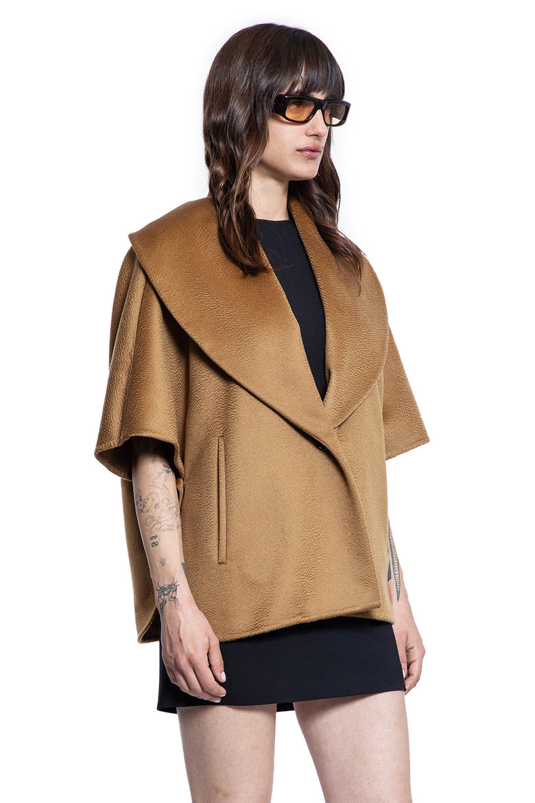 MAX MARA WOMAN BROWN COATS