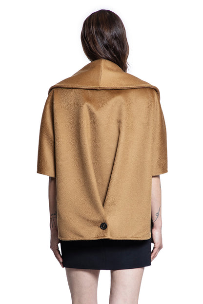 MAX MARA WOMAN BROWN COATS