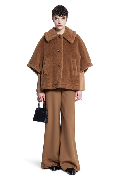 MAX MARA WOMAN BROWN COATS